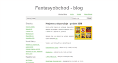 Desktop Screenshot of clanky.fantasyobchod.cz