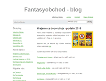 Tablet Screenshot of clanky.fantasyobchod.cz